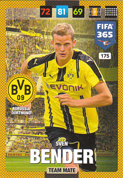 Sven Bender Borussia Dortmund 2017 FIFA 365 #175